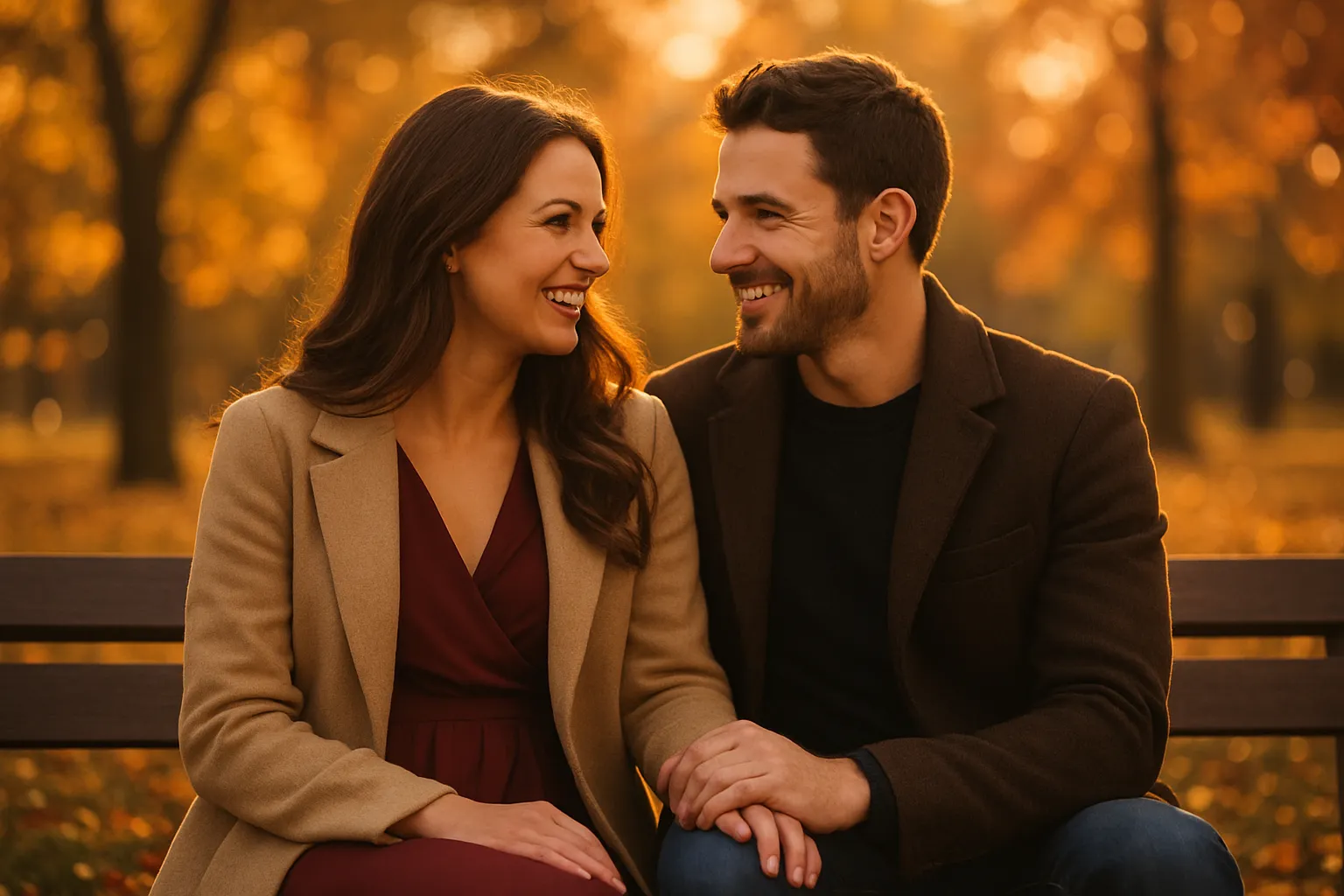 Couple heureux - L'art de la seduction